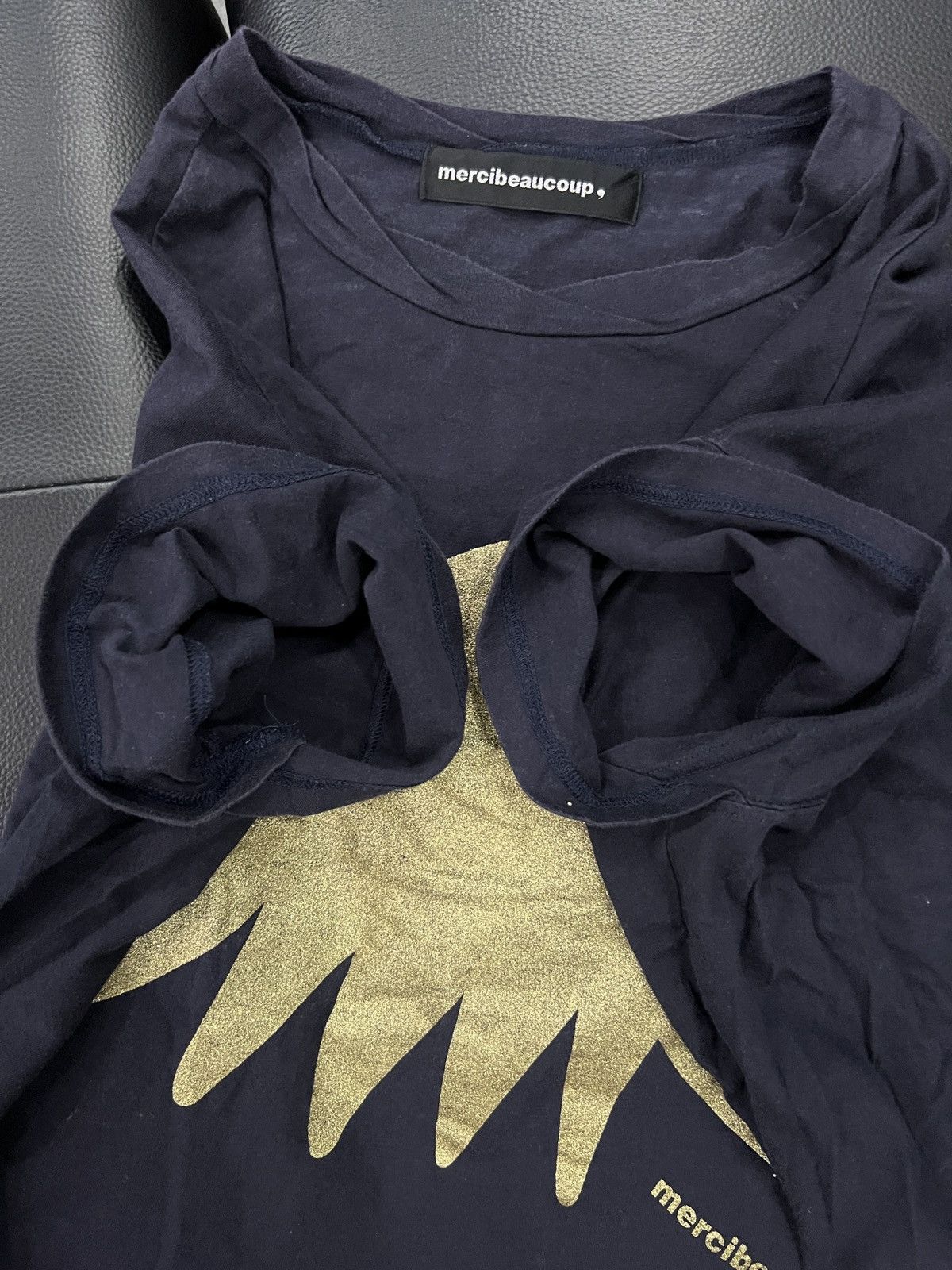 mercibeaucoup mercibeaucoup, Glitter Octopus Logo Cropped T-Shirt Size S / US 4 / IT 40 - 13 Thumbnail