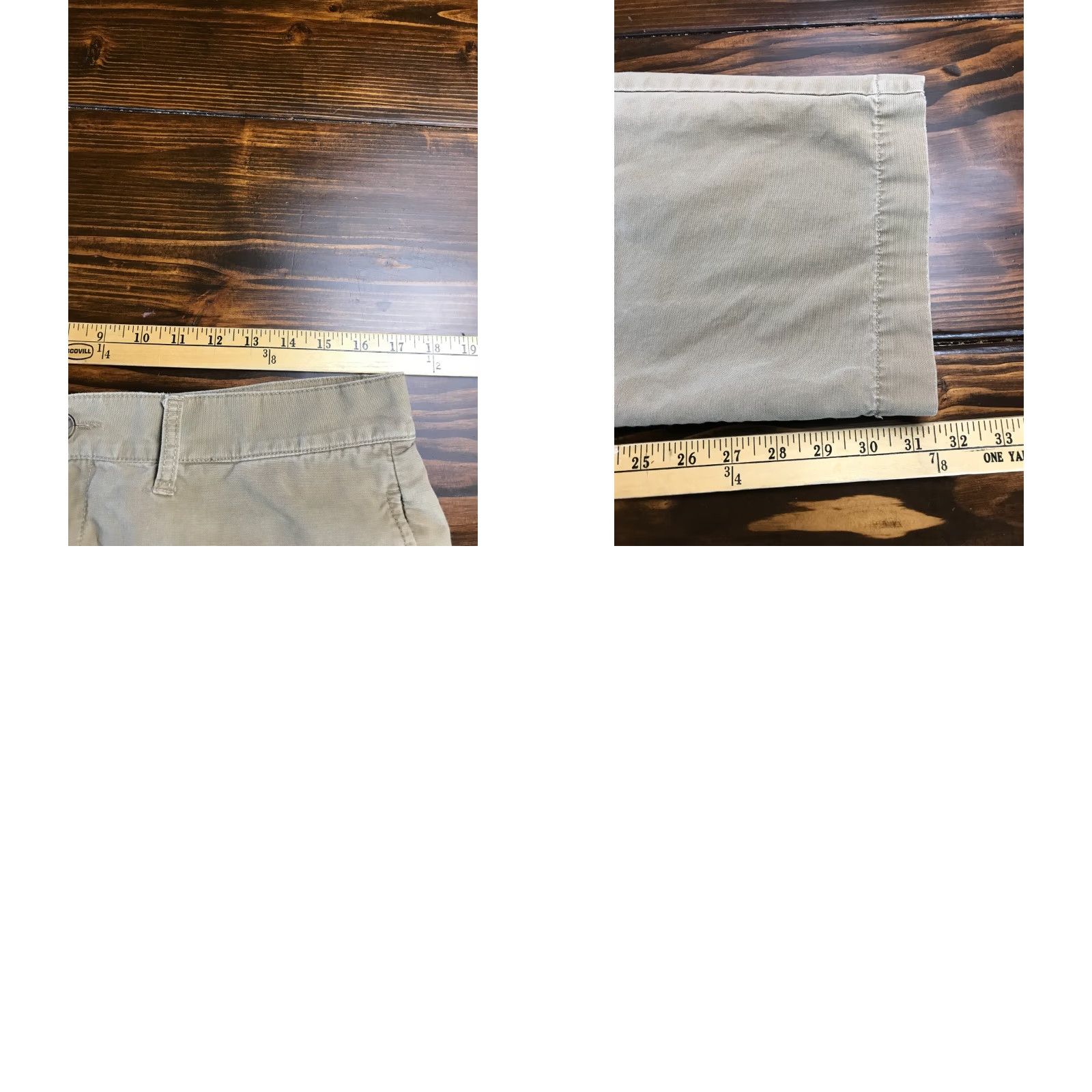 Old Navy Old Navy Pants Mens Size 33x32 Khaki Straight Leg Cotton Chino Pants Size US 33 - 8 Thumbnail