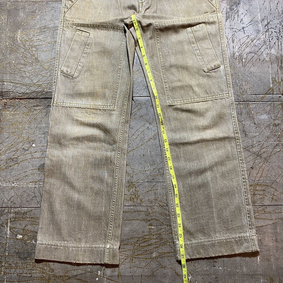 Designer Cabane De Zucca Double Knee Jeans Size US 30 / EU 46 - 18 Thumbnail