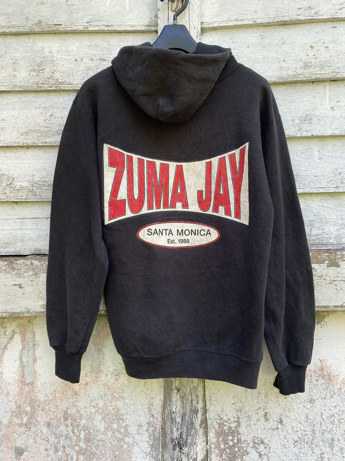Jerzees × Vintage Vintage Zuma Jay x Santa Monica Hoodie Size US M / EU 48-50 / 2 - 1 Thumbnail