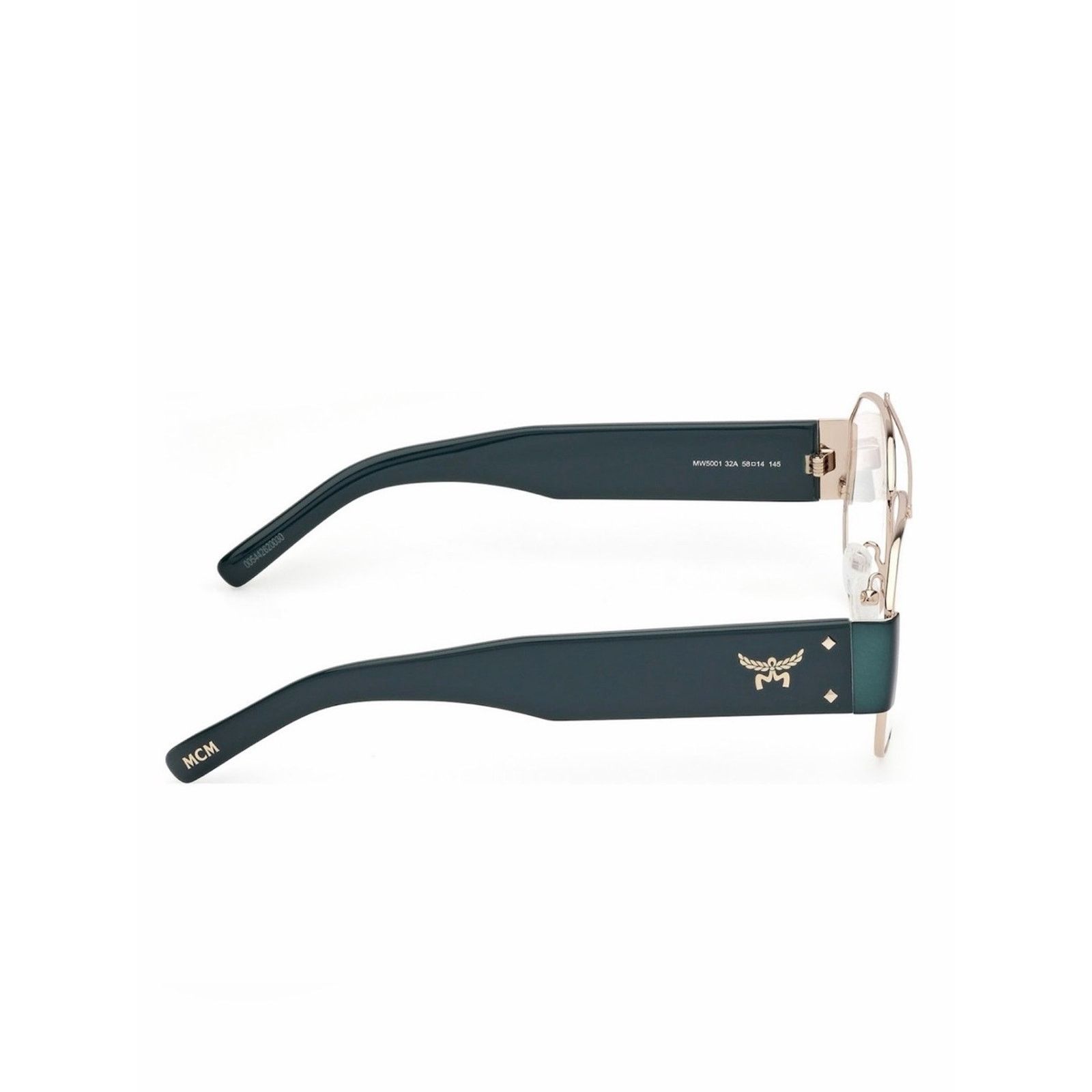 MCM New MCM MW5001 32A Gold Metal Frame with Dark Green Temples Size ONE SIZE - 4 Thumbnail