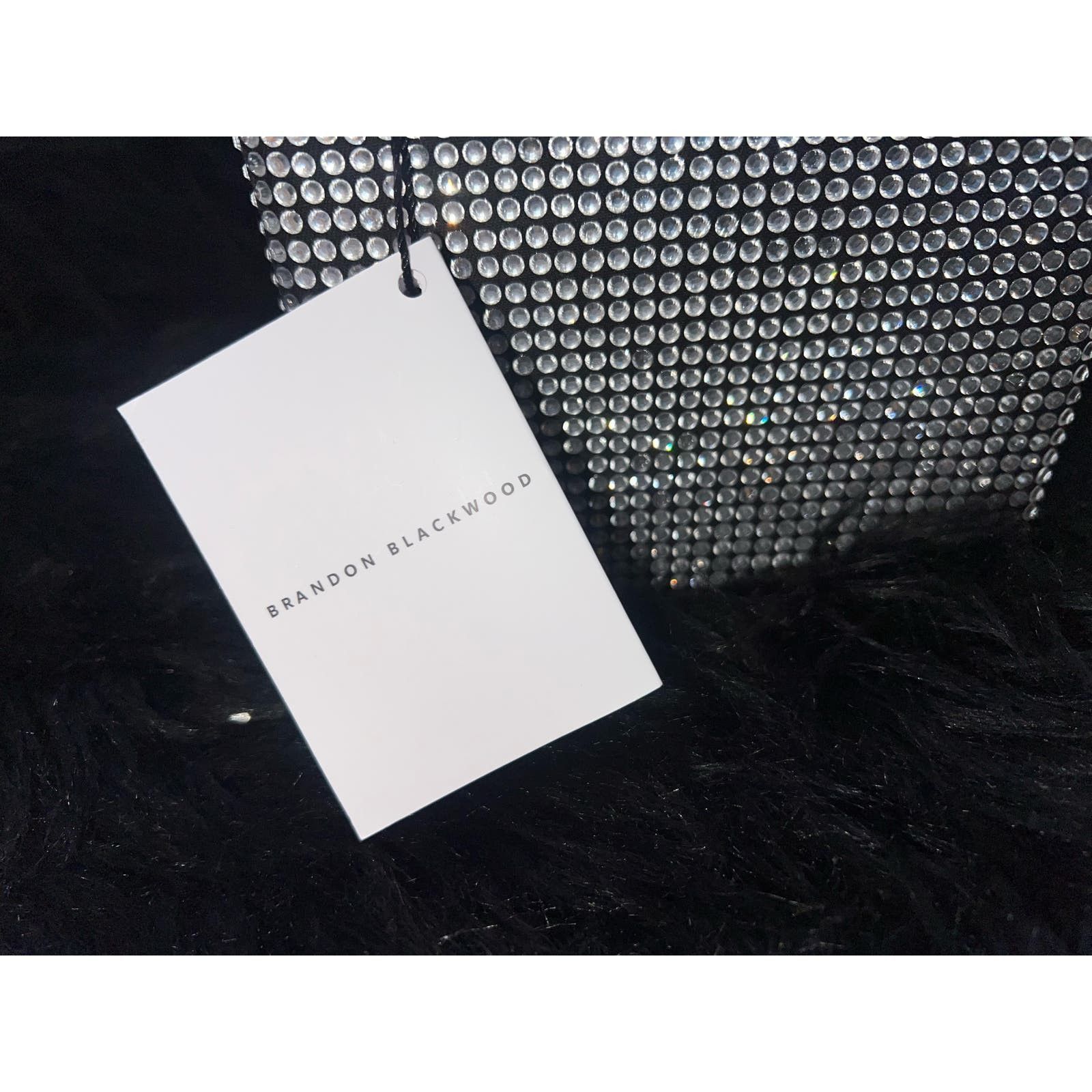 Brandon Blackwood Brandon Blackwood mini velvet crystal trunk Size ONE SIZE - 5 Thumbnail