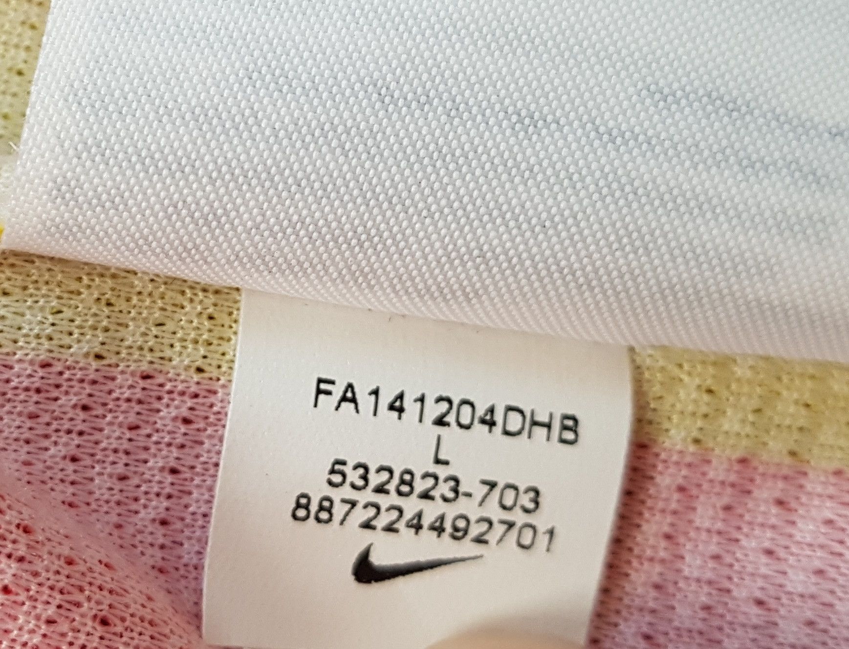 Nike Nike Barcelona Catalan Kit 2013-14 Football Soccer Jersey Size US L / EU 52-54 / 3 - 16 Thumbnail