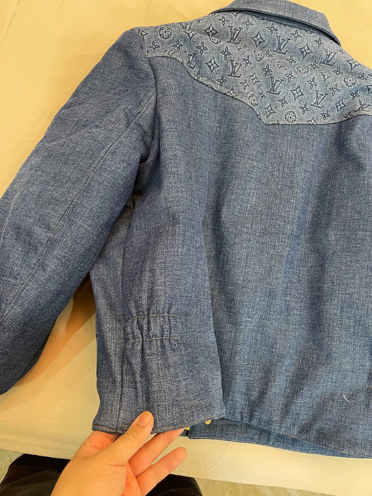 Louis Vuitton LV Lumberjack Classic Denim Monogram Jacket Size 50 New Tags Size US M / EU 48-50 / 2 - 5 Thumbnail
