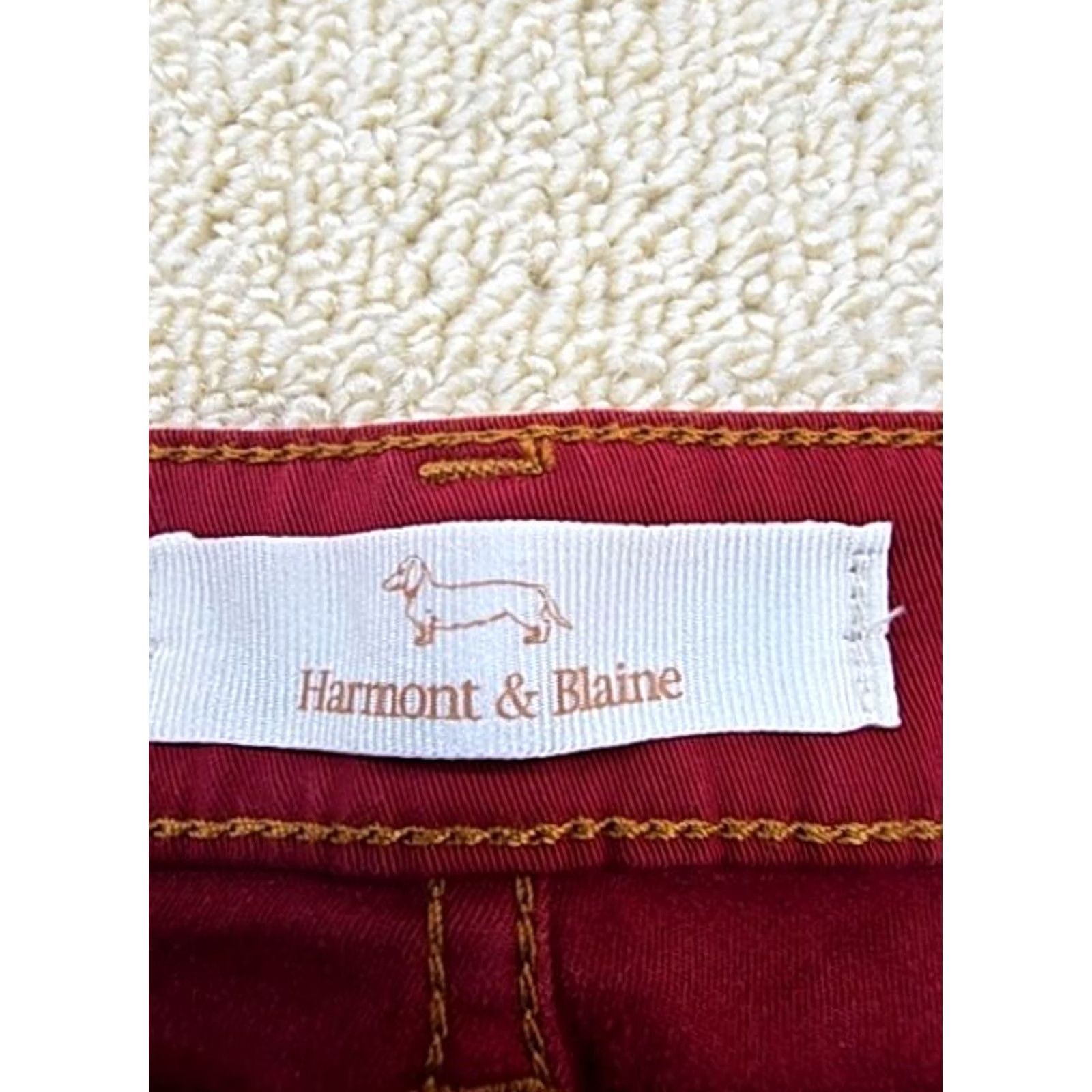 Harmont & Blaine Harmont & Blaine Red Solid Jeans Jeans 32 32 Skinny Regular Men Adult WUA08 52533513 Red Size US 32 / EU 48 - 3 Thumbnail