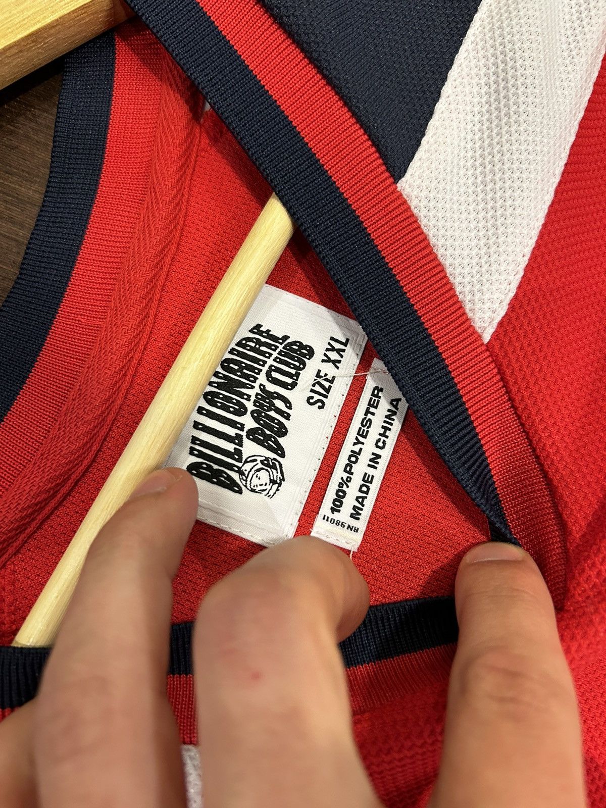 Billionaire Boys Club Billionaire Boys Club Hockey Jersey Size US XXL / EU 58 / 5 - 3 Thumbnail