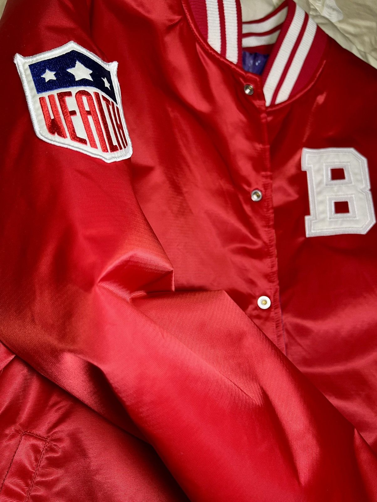 Billionaire Boys Club Billionaire Boys Club × Majestic (Reversible) Satin Bomber Size US XXL / EU 58 / 5 - 5 Thumbnail