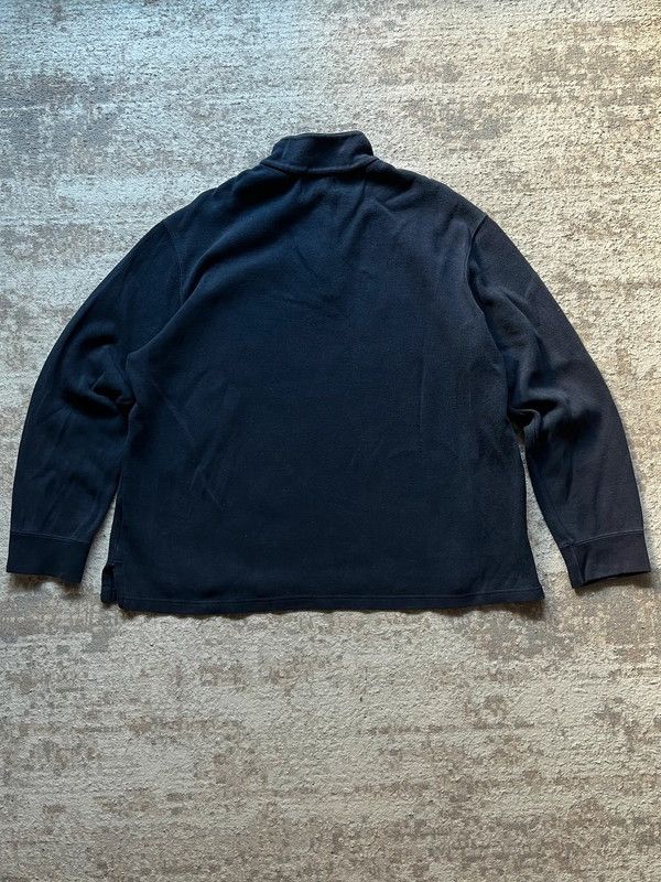 Polo Ralph Lauren Polo Ralph Lauren Sz XL 1/4 Zip Neck Sweatshirt Navy Size US XL / EU 56 / 4 - 9 Thumbnail