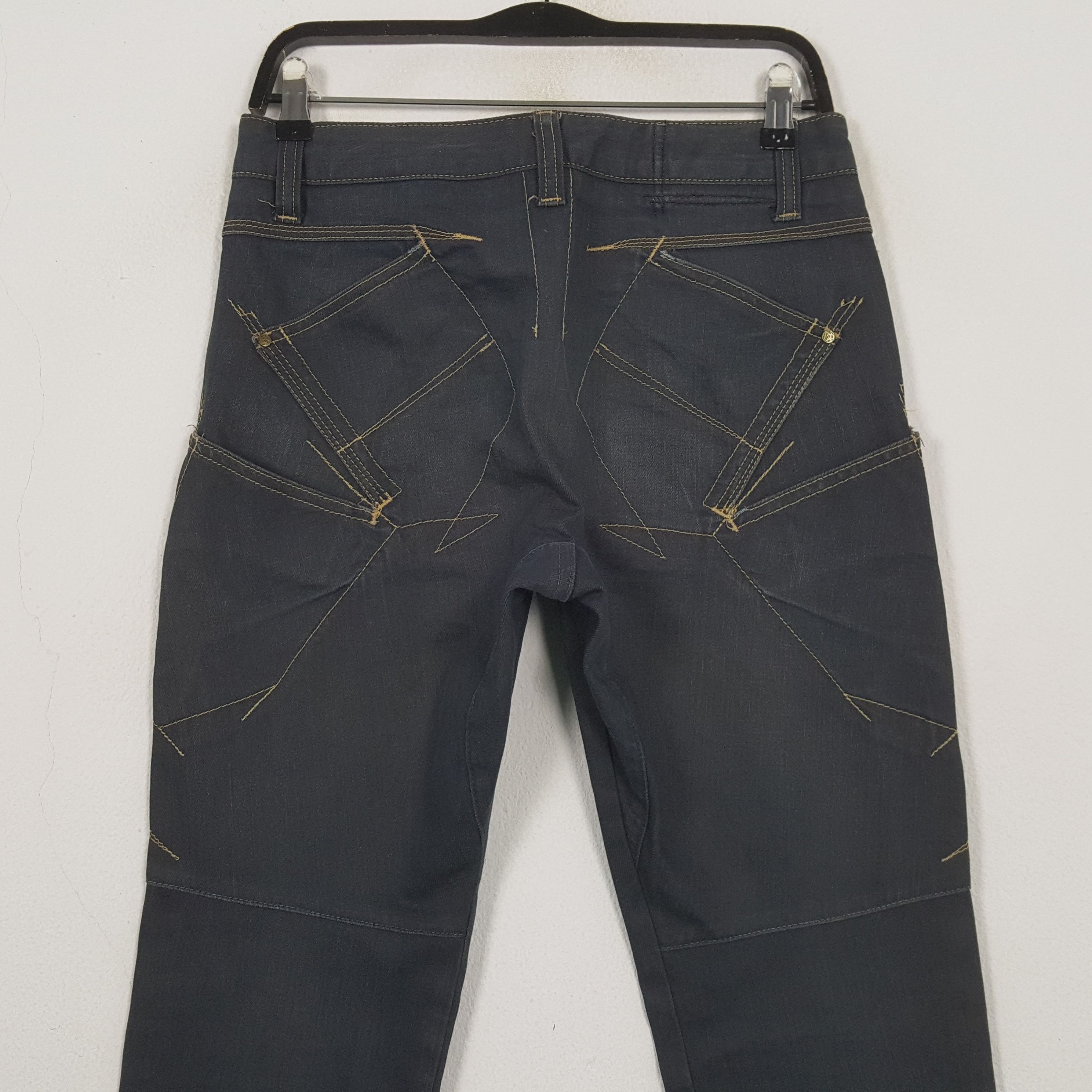 Marithe + Francois Girbaud Marithe Francois Girbaud Fashion Design Style Jeans RR9 Size US 29 - 5 Thumbnail