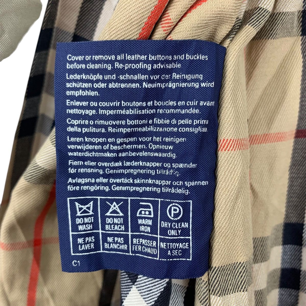 Burberry Vintage 90s BURBERRY'S LONDON England Brand Trench Coat Size US L / EU 52-54 / 3 - 9 Thumbnail