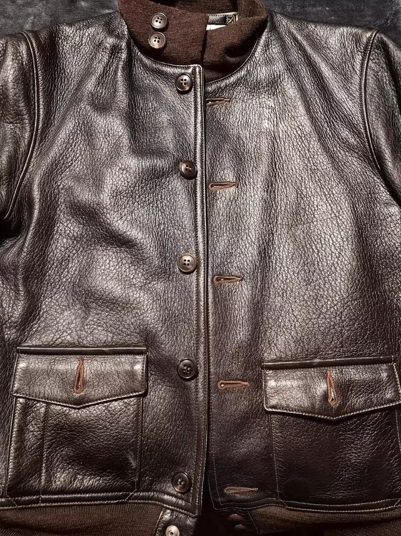 The Real McCoy's the real mccoys Size 40A1 Brown Jacket Size US M / EU 48-50 / 2 - 8 Thumbnail