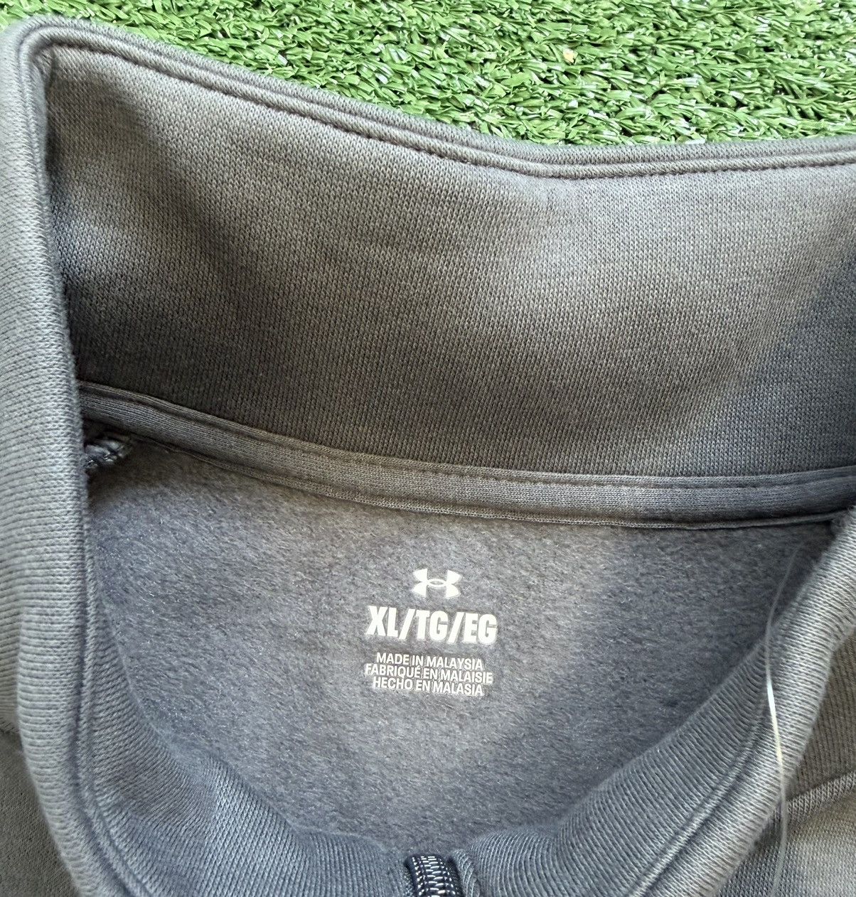 Under Armour Under Armour Freedom Men Icon Fleece Collared 1/4 Zip Size US XL / EU 56 / 4 - 3 Thumbnail