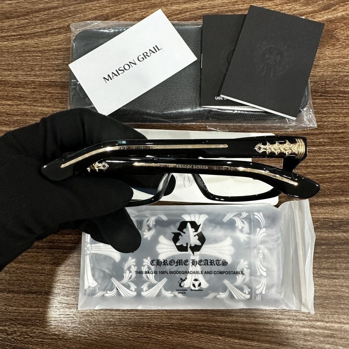 Chrome Hearts CHROME HEARTS ASSTRAORDINAIRE - A EYEGLASSES Size ONE SIZE - 3 Thumbnail