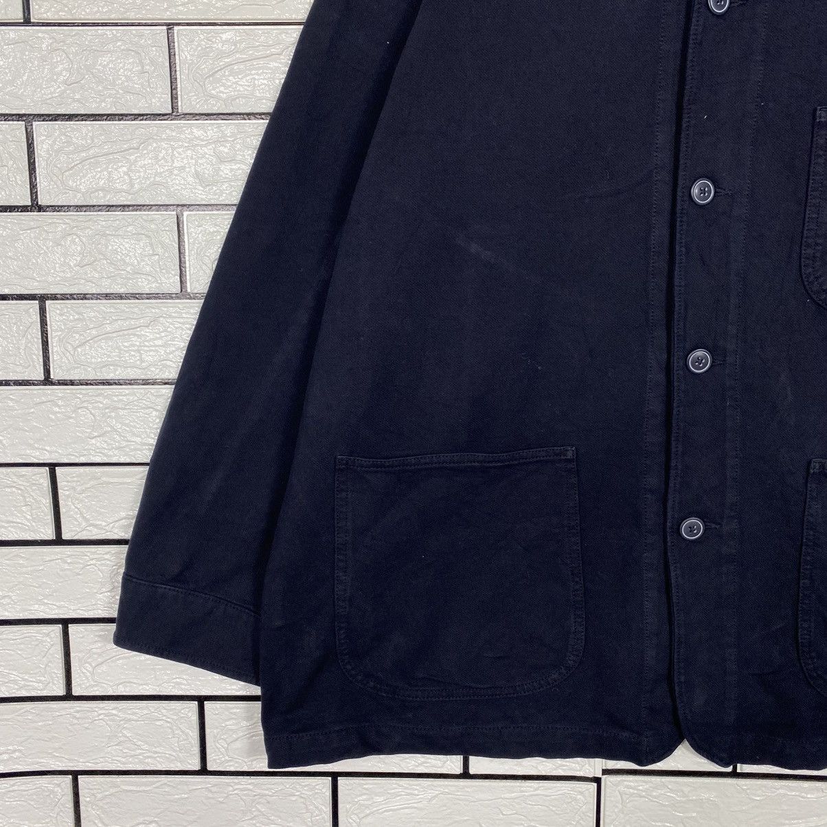 Japanese Brand 📌Vintage Chore Work Button Jacket Uniqlo Issey Miyake Size US XXL / EU 58 / 5 - 5 Thumbnail