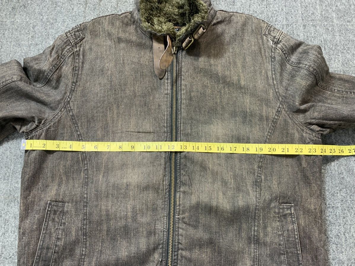 Other 90s Smith American Brooklyn NY Shearling Jacket Inner Sherpa Size US L / EU 52-54 / 3 - 10 Thumbnail