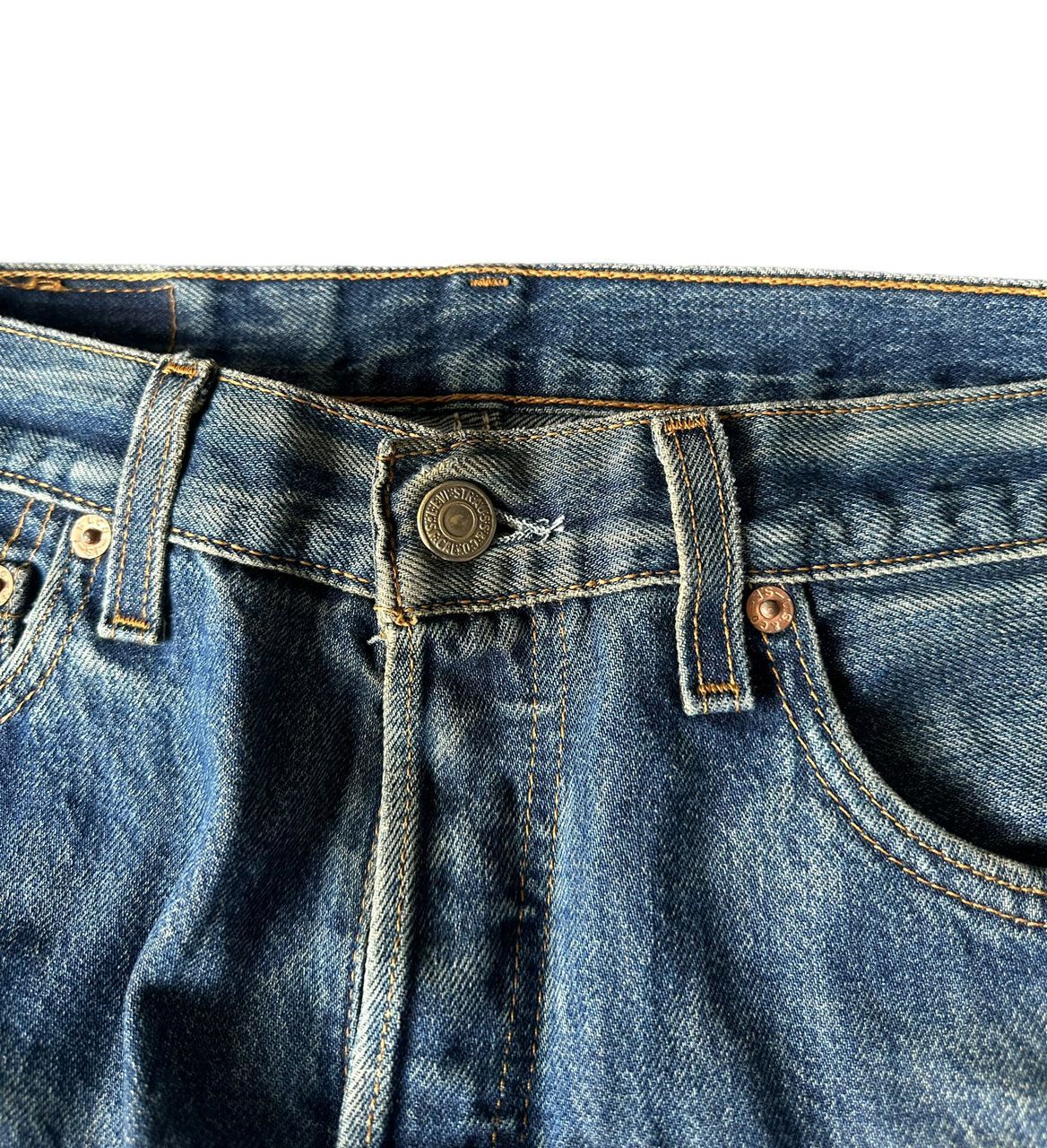 Levi's Vintage Levi's 501 rusty wash denim jeans size 29 Size US 29 - 2 Thumbnail