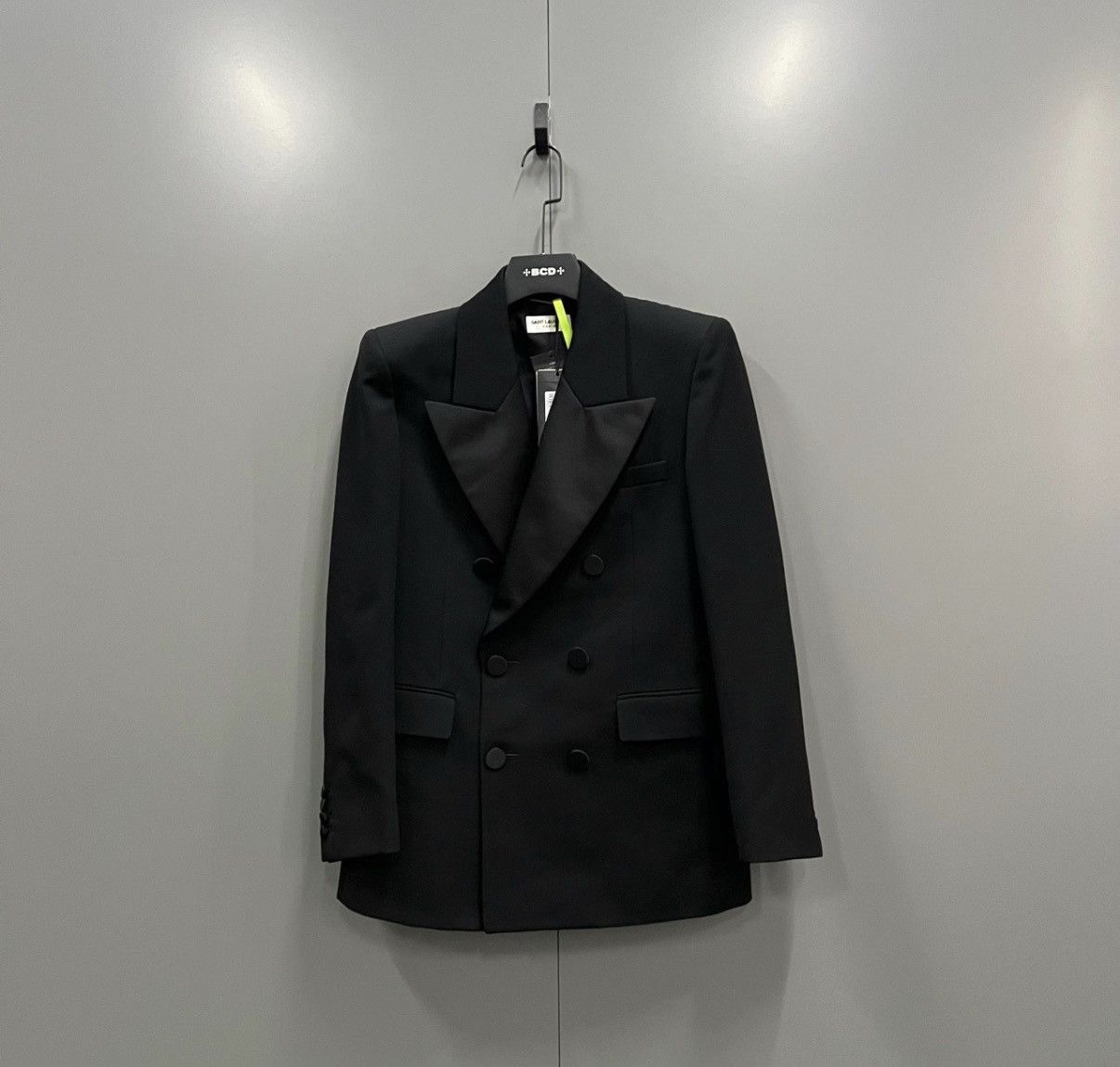 Saint Laurent Paris Saint Laurent SLP Black Double-breasted Blazer J41 Size US S / EU 44-46 / 1 - 1 Thumbnail