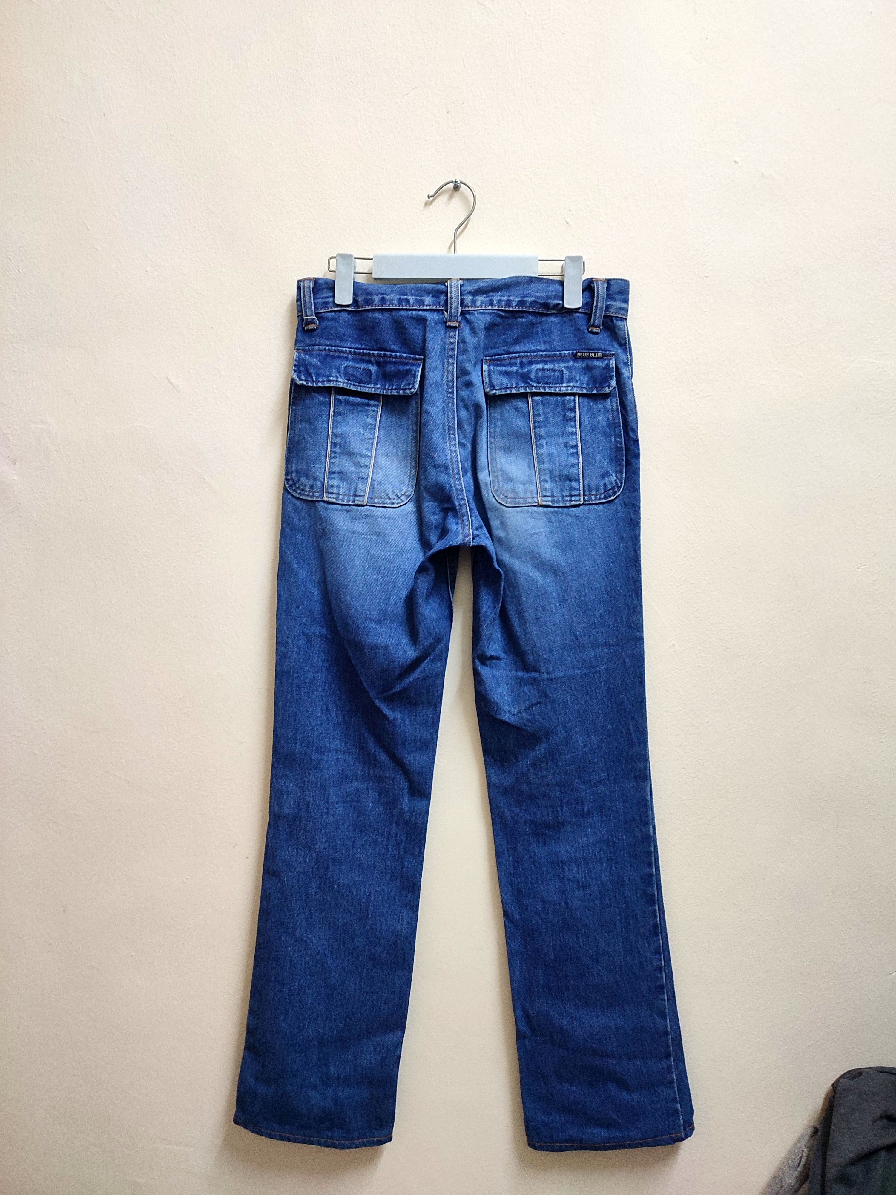 Blue Blue Japan Vintage Blue Blue Japan x H.R.Market Straight Cut Jeans Size US 30 / EU 46 - 3 Thumbnail