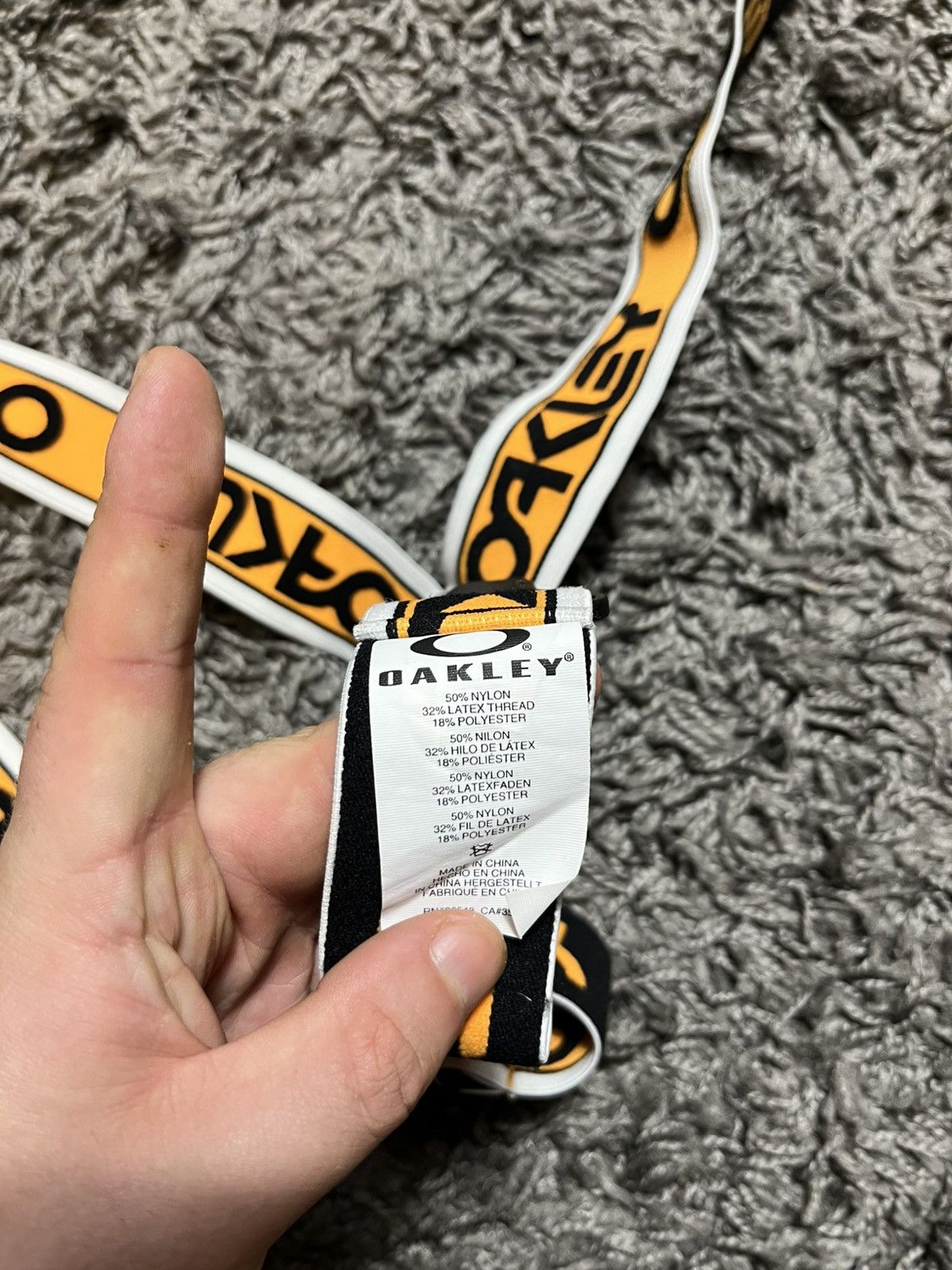 Oakley OAKLEY STRIPE-LOGO SUSPENDER FOR SKI PANTS Size ONE SIZE - 6 Thumbnail