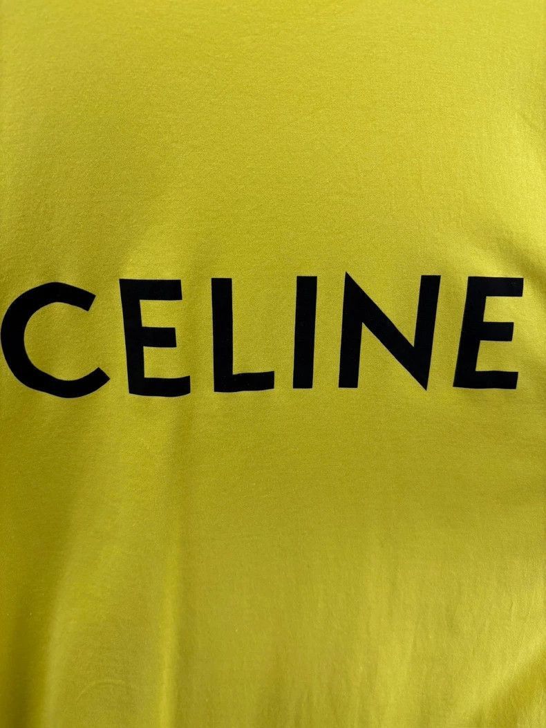 Celine Celine Logo Short Sleeve TShirt Size US XL / EU 56 / 4 - 3 Thumbnail