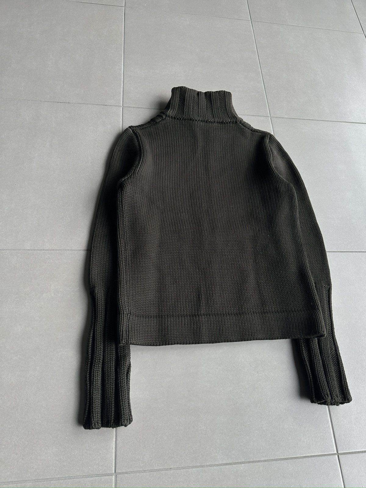 Dior × Hedi Slimane Dior Homme AW02 “Reflexion” panelled divers knit Size US S / EU 44-46 / 1 - 8 Thumbnail