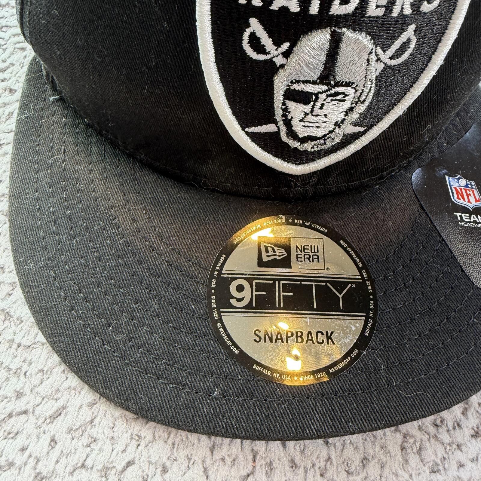 New Era New Era 9FIFTY Raiders Antonio Brown Snapback Hat NFL Cap Size ONE SIZE - 8 Thumbnail