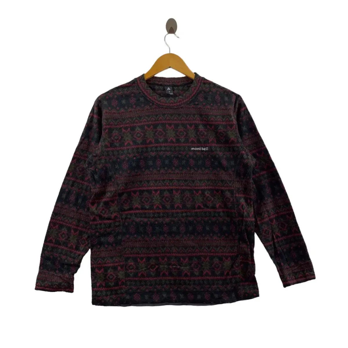 Montbell Vintage MONTBELL CLIMAPLUS Native Performance Fleece Sweater Size US S / EU 44-46 / 1 - 1 Thumbnail