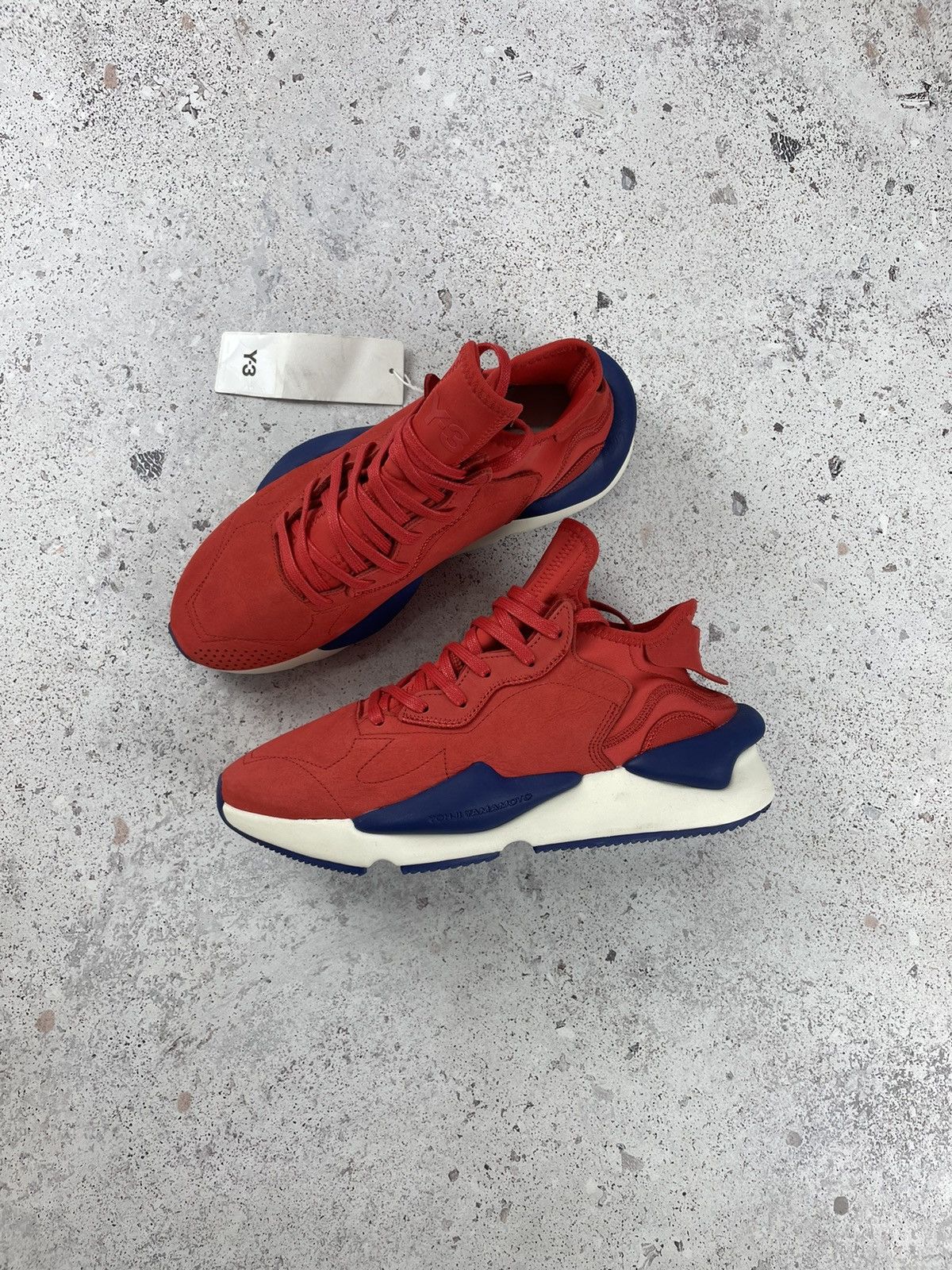 Adidas Y 3 Yohji Yamamoto Adidas Y 3 Yohji Yamamoto Kaiwa Red Japan Sneakers Size 9.5 Grailed