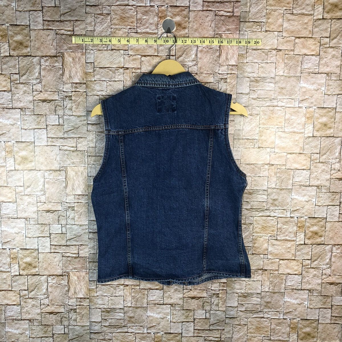Coca Cola Pepsi Cola Blue Denim Vest #A838 Size US S / EU 44-46 / 1 - 15 Thumbnail