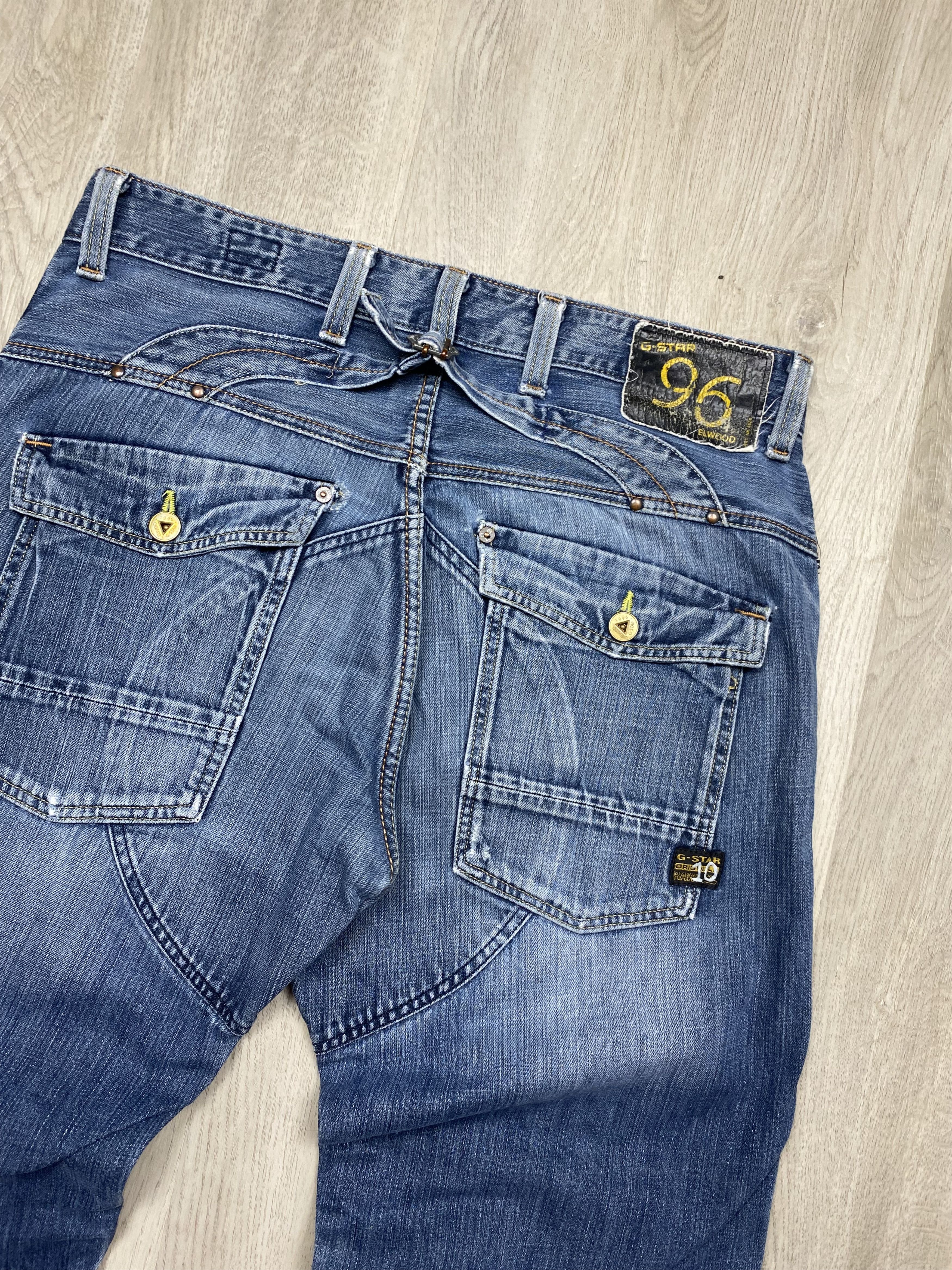G-Star G Star Raw 90s Vintage Denim Double Knee Pants Jeans Size US 38 / EU 54 - 10 Thumbnail