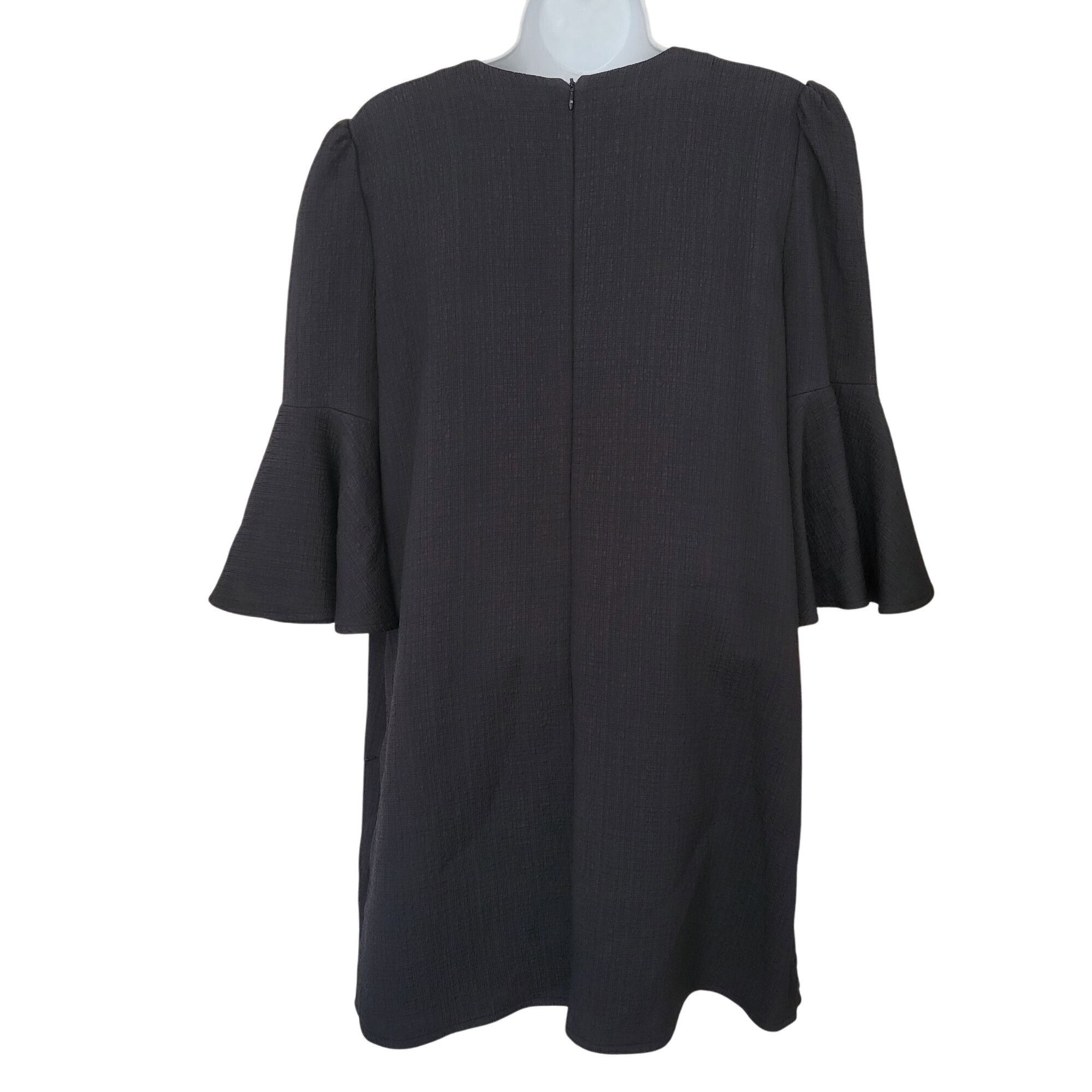 Elisabetta Franchi Elisabetta Franchi Black Bell Sleeve Embroidered Sequins Bea Size M / US 6-8 / IT 42-44 - 3 Thumbnail