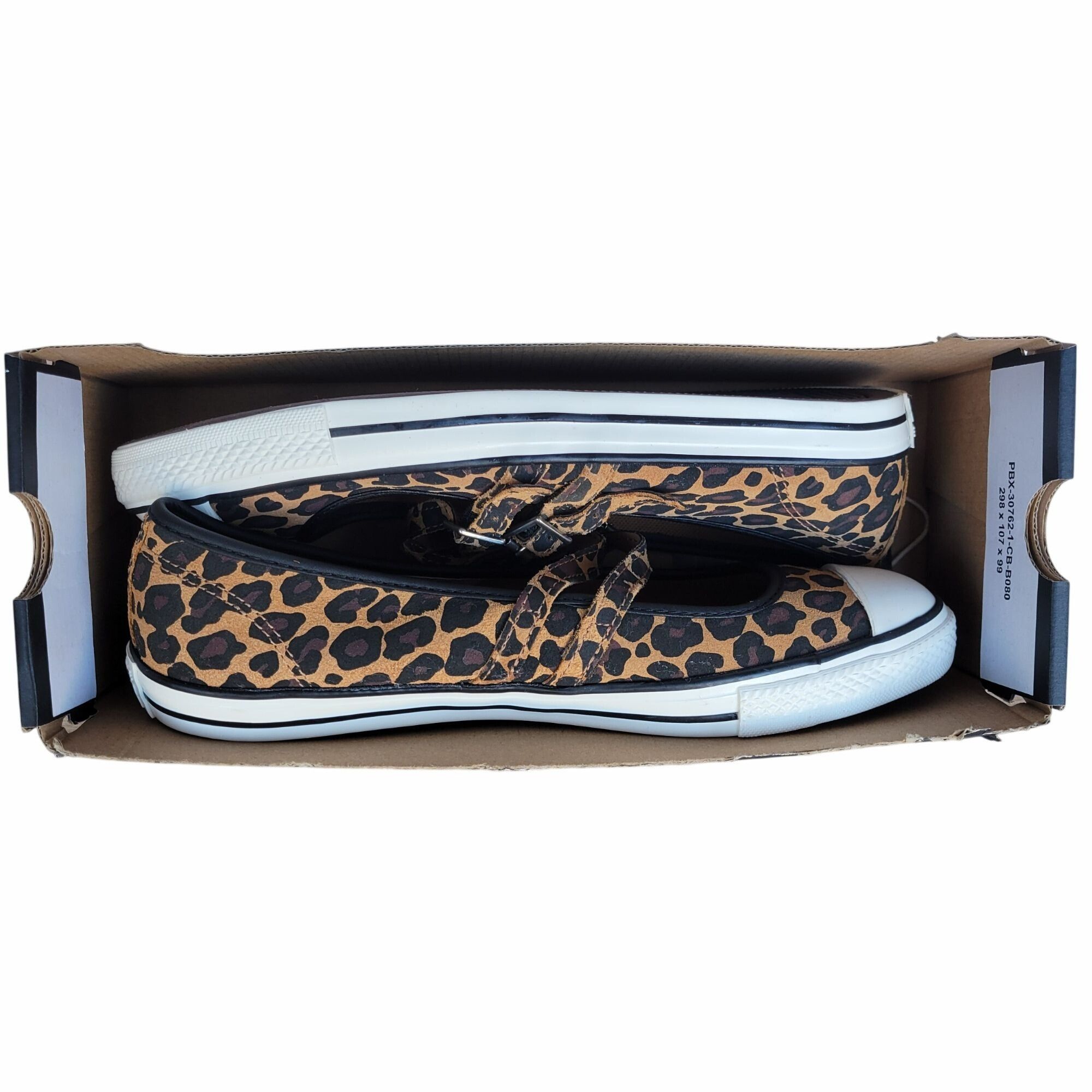 Converse ⭐Converse Dainty Mary Jane Leopard Sz 9 Womens shoes Sneaker Size US 9 / IT 39 - 7 Thumbnail
