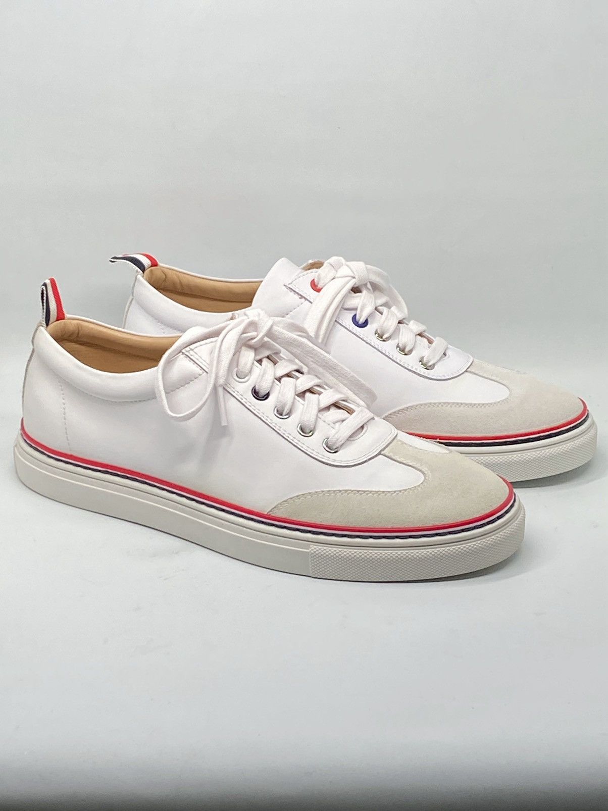 Thom Browne Thom Browne Loe Top Leather Sneakers size 41/us size 8 Size US 8 / EU 41 - 4 Thumbnail