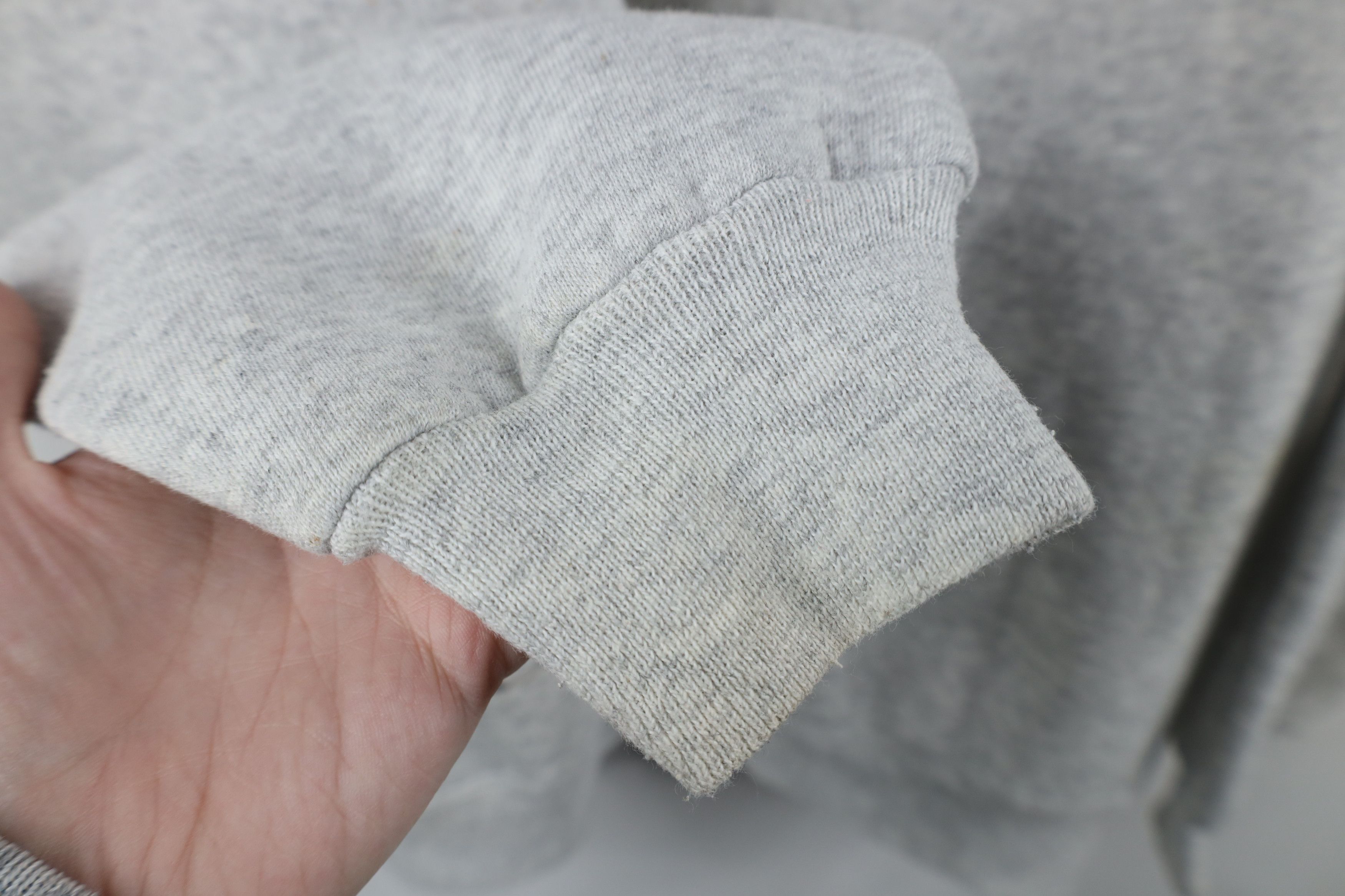 Vintage Vintage 90s Streetwear Boxy Fit Sweatshirt Heather Gray Size US XXL / EU 58 / 5 - 8 Thumbnail