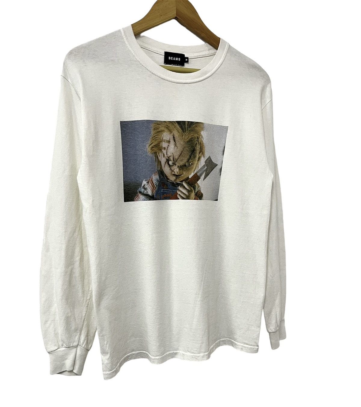 Beams Japan BEAMS CHUCKY CHILD'S PLAY SERIAL KILLER MOVIE JAPAN TSHIRT Size US M / EU 48-50 / 2 - 2 Thumbnail