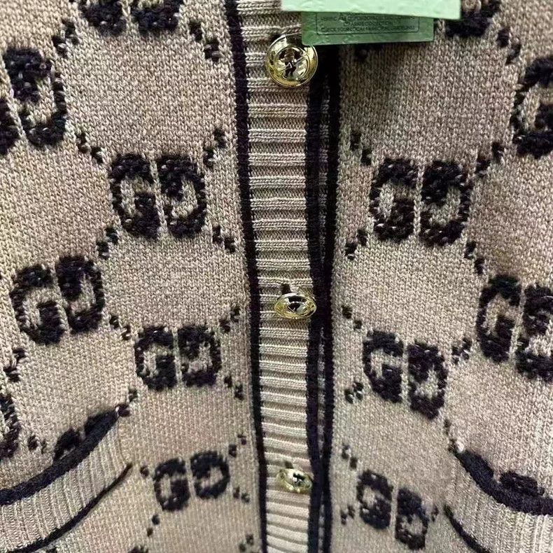 Gucci Gucci New double g full-print cardigan jacket 2503-Nextarro Size S / US 4 / IT 40 - 3 Thumbnail