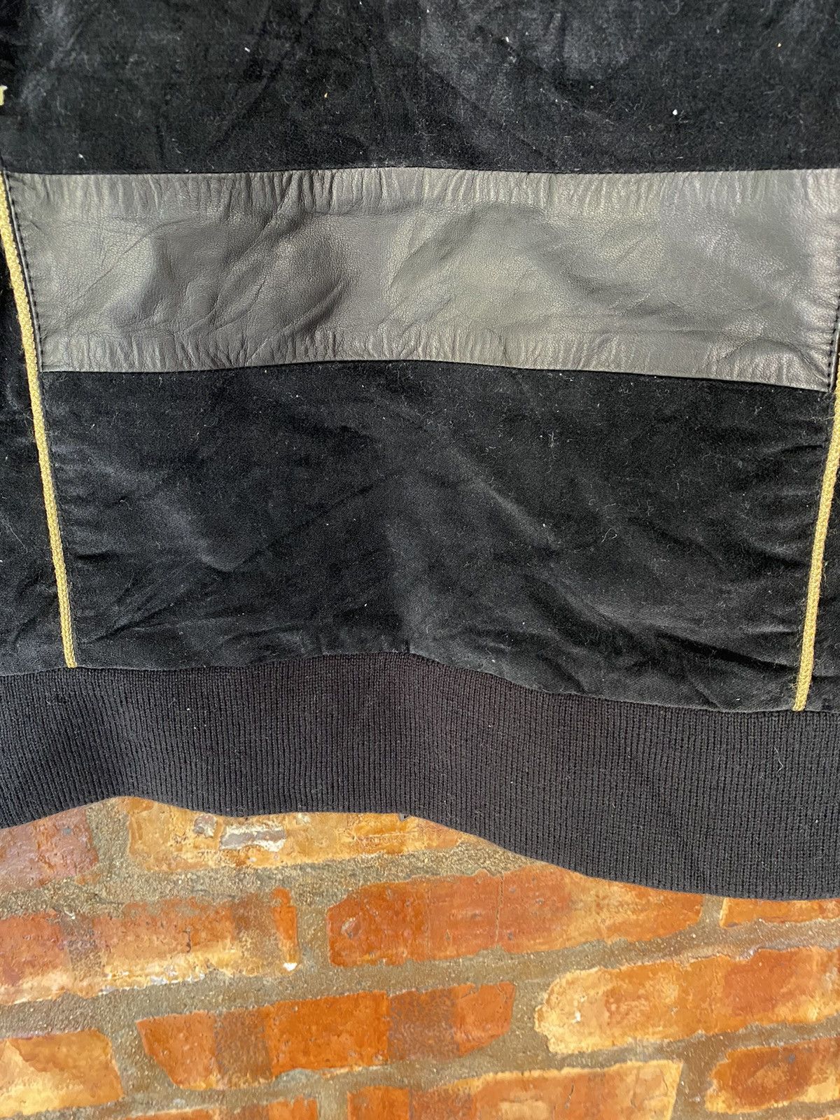 02DERIV. 02 Deriv Leather and velvet Jacket Size US S / EU 44-46 / 1 - 11 Thumbnail