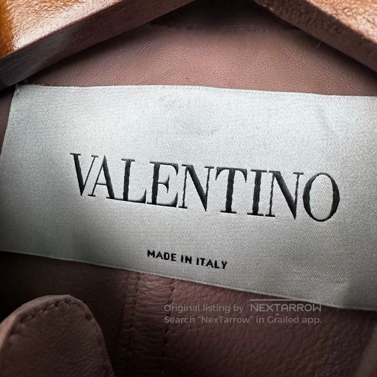 Valentino Valentino Lambskin Studded Leather Jacket. Size S / US 4 / IT 40 - 4 Thumbnail