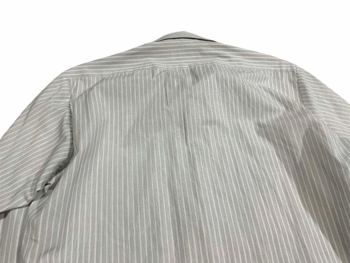 Japanese Brand × Kansai Yamamoto × Yohji Yamamoto 🔥Vintage Kansai Yamamoto Striped Shirt Long Sleeve Size US L / EU 52-54 / 3 - 4 Thumbnail
