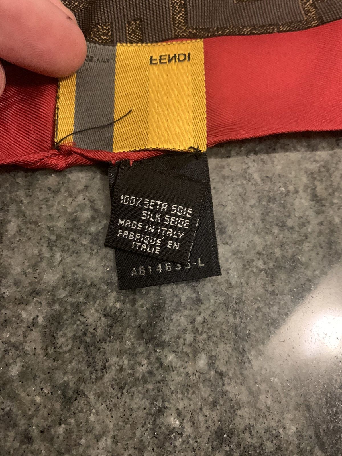 Fendi Fendi Foulard Vintage Size ONE SIZE - 4 Thumbnail