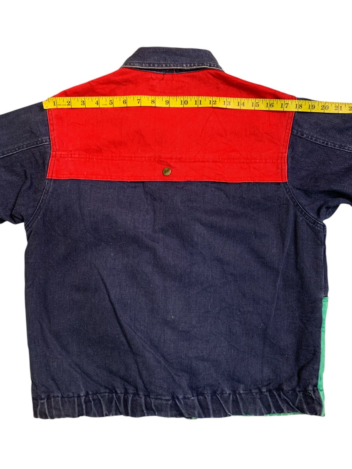 Japanese Brand Rare Design Vintage Tayua New Style Denim Jackets Size US L / EU 52-54 / 3 - 11 Thumbnail