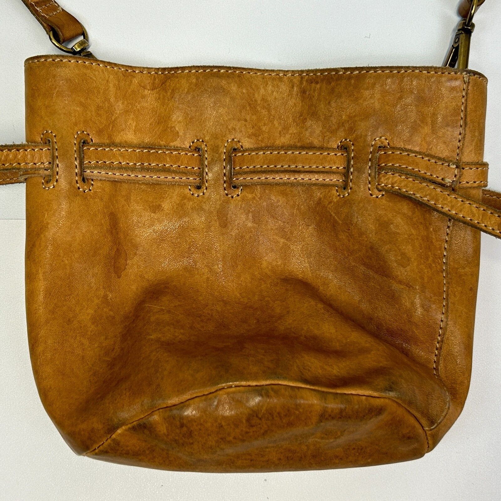 Madewell Madewell The Florence Leather Drawstring Bucket Bag Small Size ONE SIZE - 2 Thumbnail