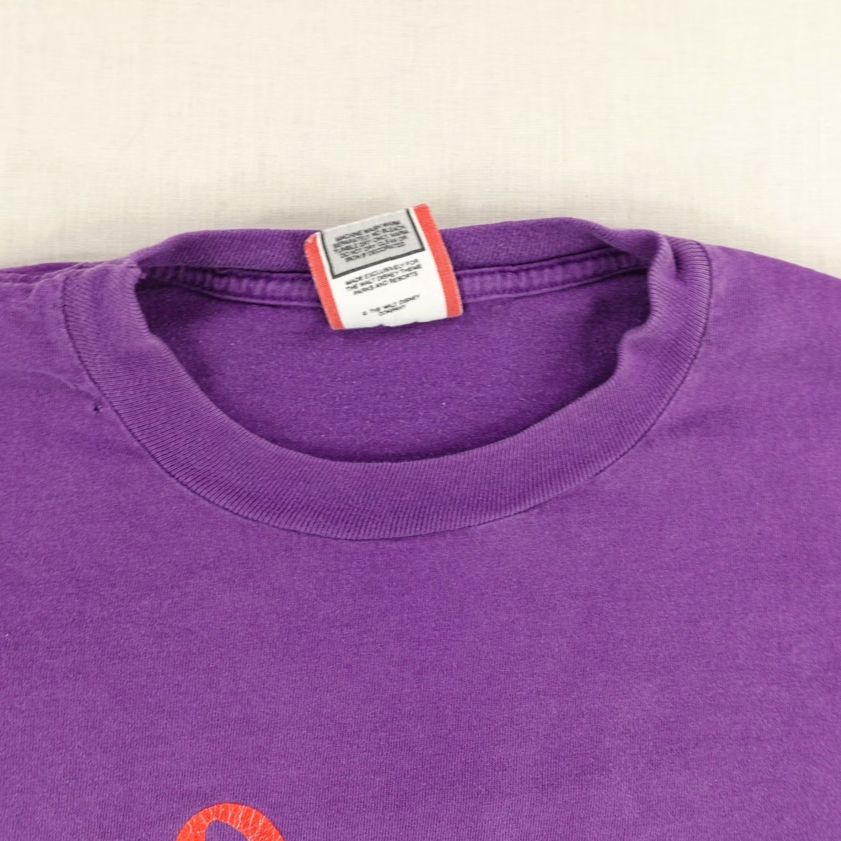 Disney VINTAGE Disney Shirt Men XL Purple 90s Graphic T-Shirt Music Days Made USA Size US XL / EU 56 / 4 - 3 Thumbnail