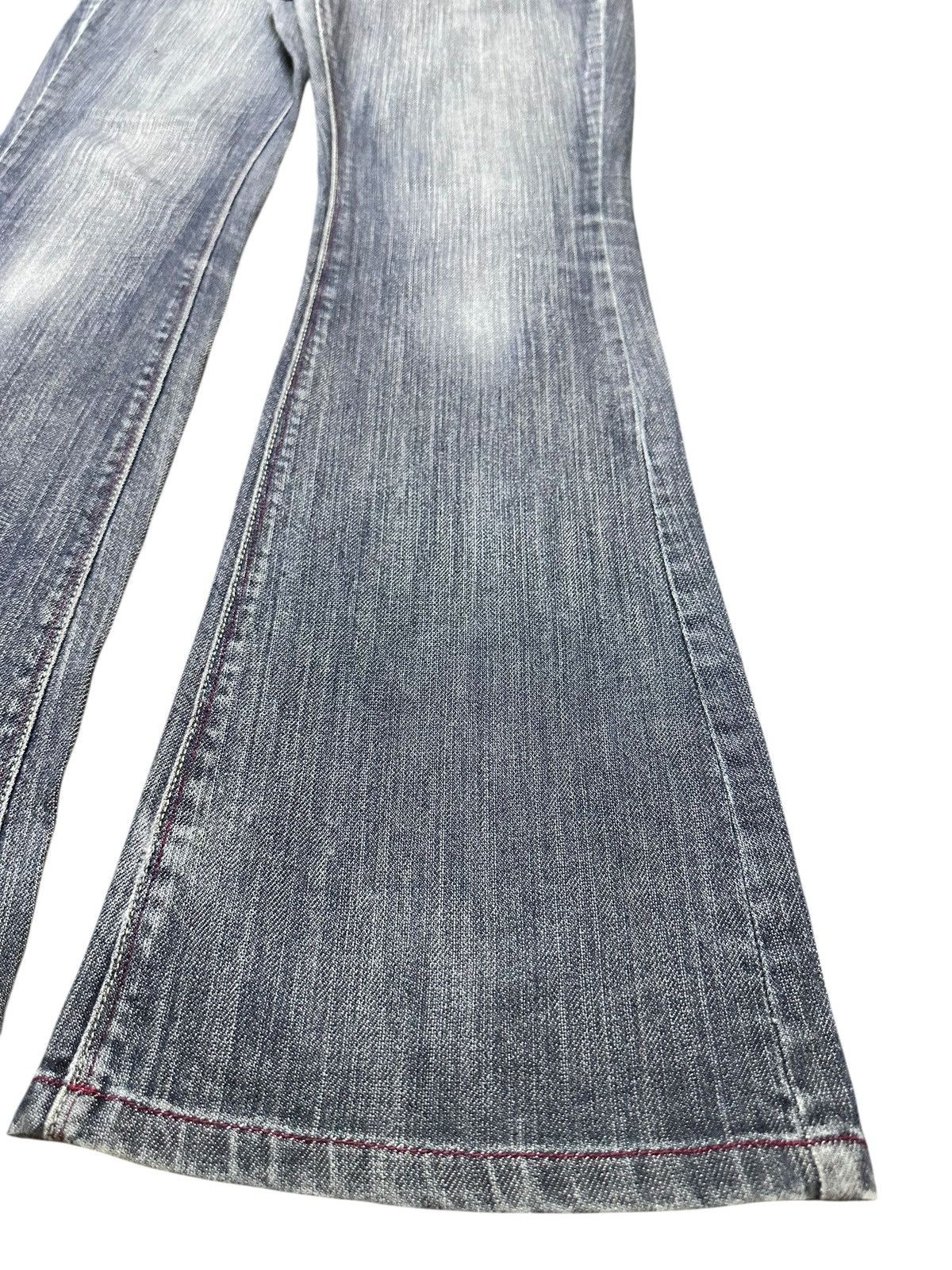 Japanese Brand DJ Jeans With Wideleg Bootcut Style and Faded Wash Size US 28 / EU 44 - 9 Thumbnail