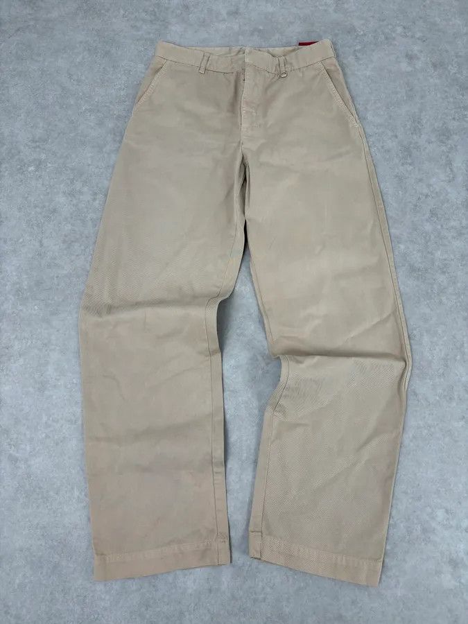 Prada 2000s Prada Beige Classy Chinos Pants Size US 32 / EU 48 - 4 Thumbnail