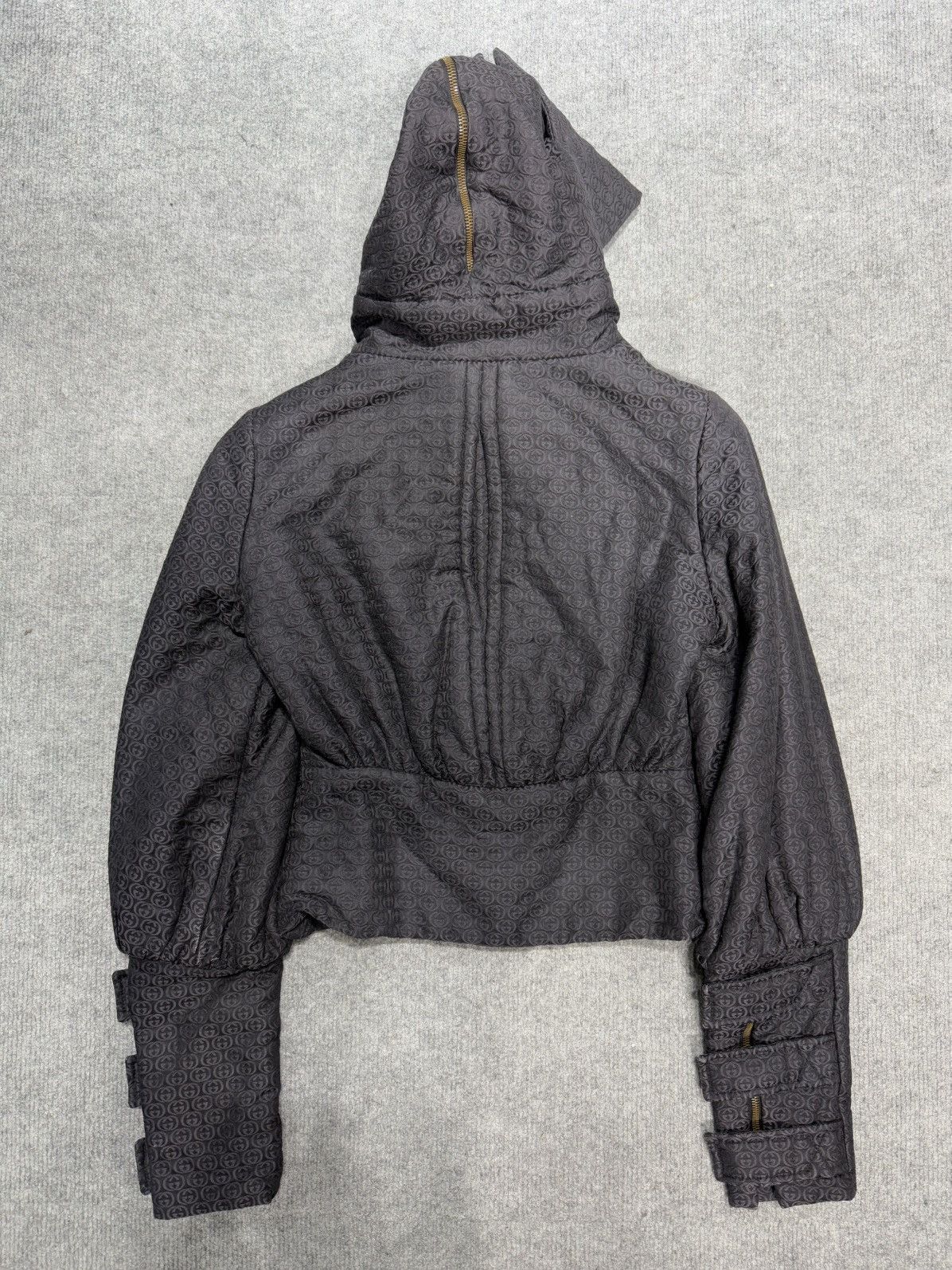Gucci × Tom Ford FW2003 Gucci - Tomford - Padded Down jacket - Belted wrist Size XS / US 0-2 / IT 36-38 - 2 Thumbnail
