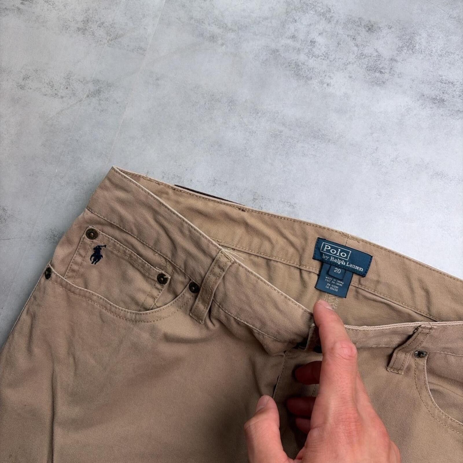 Polo Ralph Lauren Vintage Polo Ralph Lauren Grunge Baggy Skater Chino Shorts Size 30" / US 8 / IT 44 - 5 Thumbnail