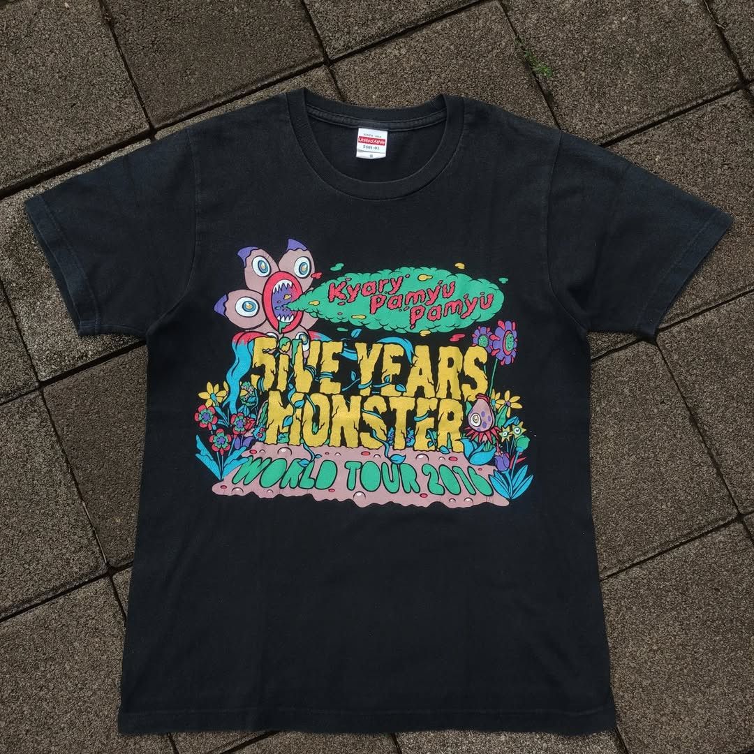 Band Tees Kyary Pamyu Pamyu Tour 2016 Idol Tee Size US S / EU 44-46 / 1 - 2 Thumbnail