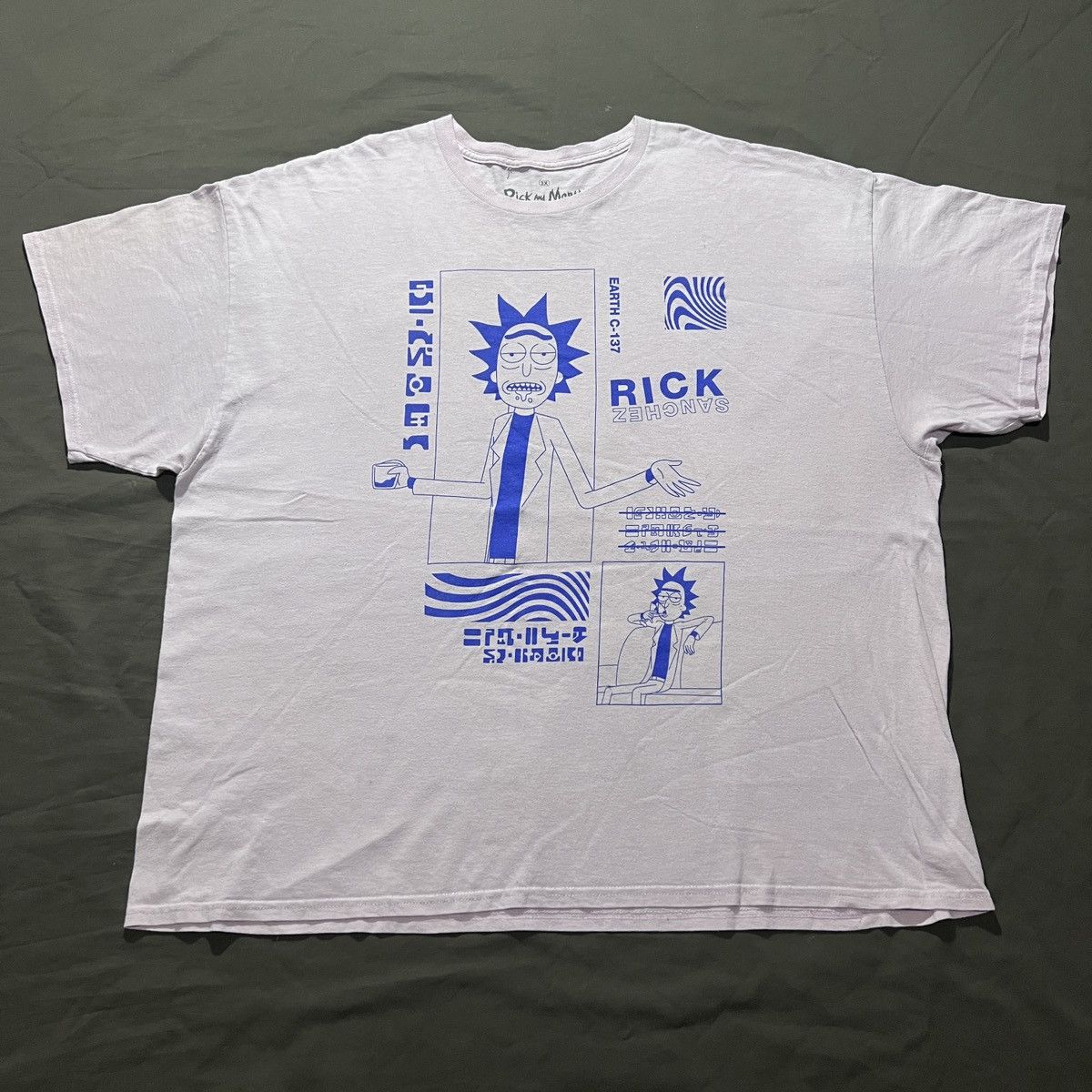 Cartoon Network Rick and Morty Adult Swim Tee 3XL oversized Size US XXL / EU 58 / 5 - 2 Thumbnail