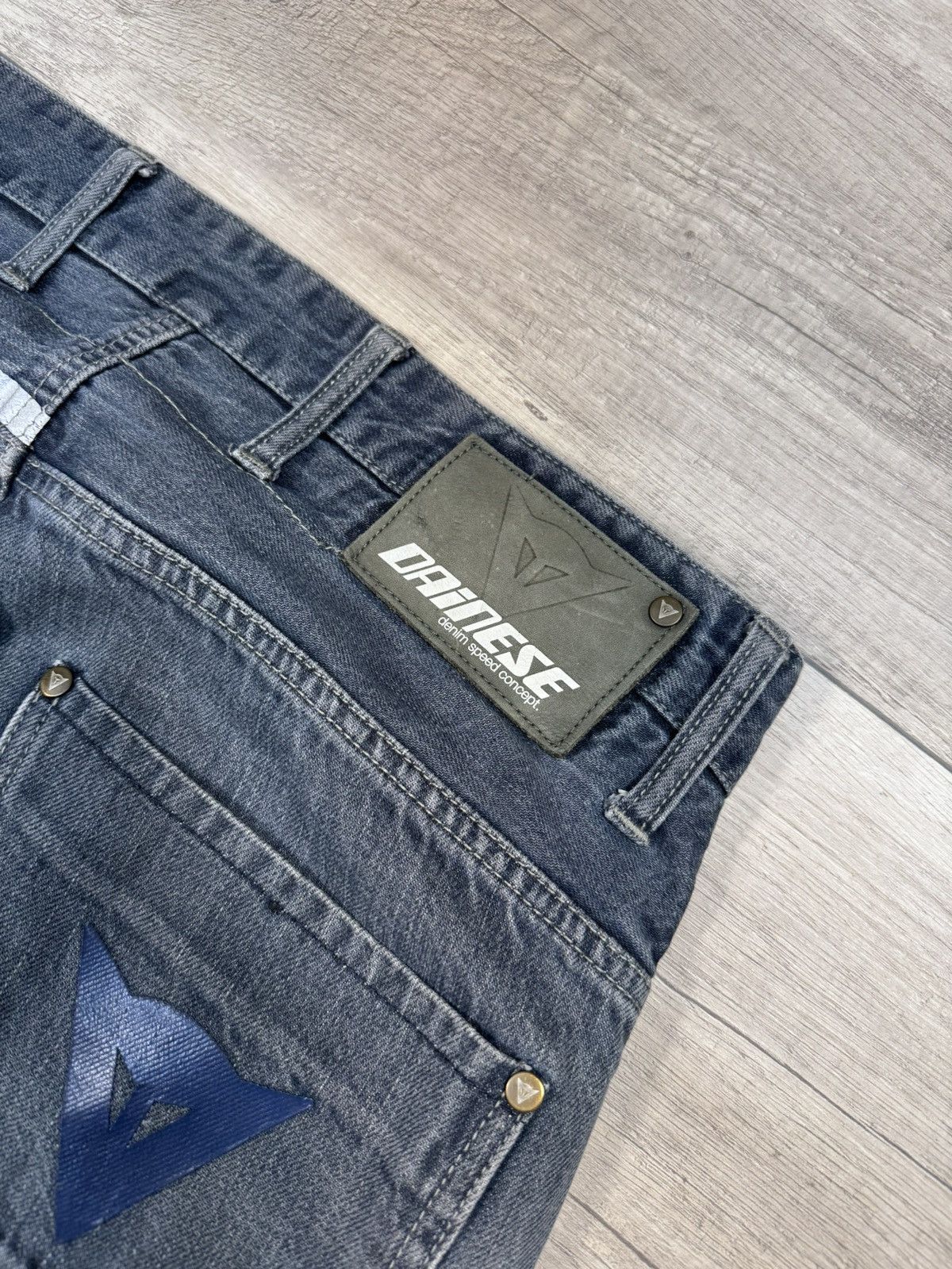 Dainese Dainese Double Knee Style Biker IF6WAS9 Jeans Straight Japan Size US 36 / EU 52 - 4 Thumbnail
